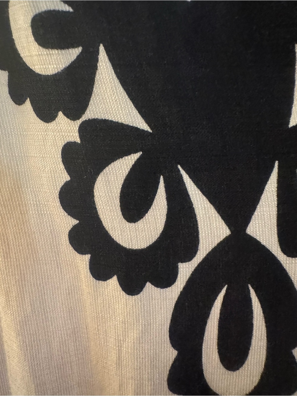 Umgee Black and Cream Midi Dress - Picture 3 of 10